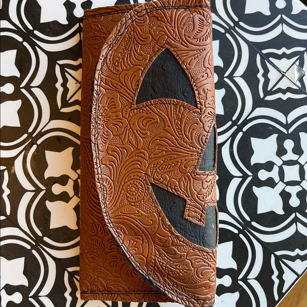 jack-o-lantern wallet